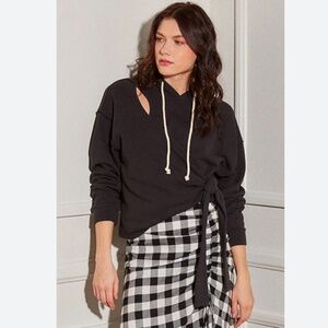 Sweatshirt R G Kane wrap hooded sweatshirt NWT